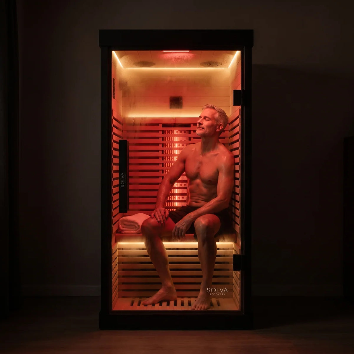Solva™ 1-Person Infrared Sauna Full Spectrum