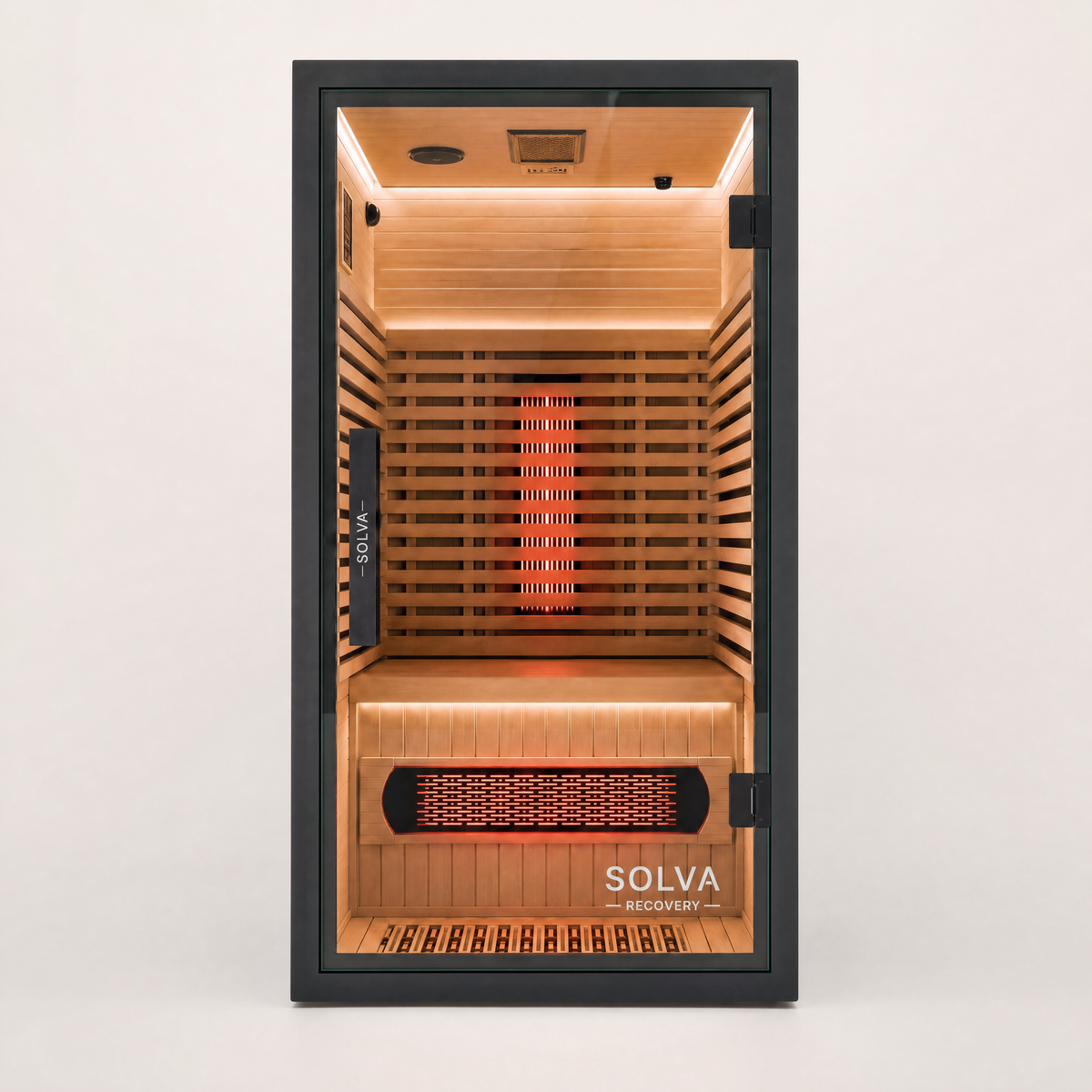 Solva™ 1-Person Infrared Sauna Full Spectrum